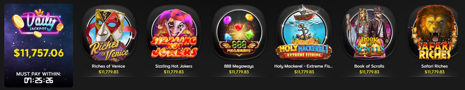 Top Jackpot Slots at 888 CASINO